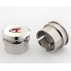 【每顆 1000 元】XLR 端子保護蓋/純銅鍍白金(公）【每顆 1000 元】<br>Telos Pure Copper and Platinum-Plated XLR Cap (Male)示意圖